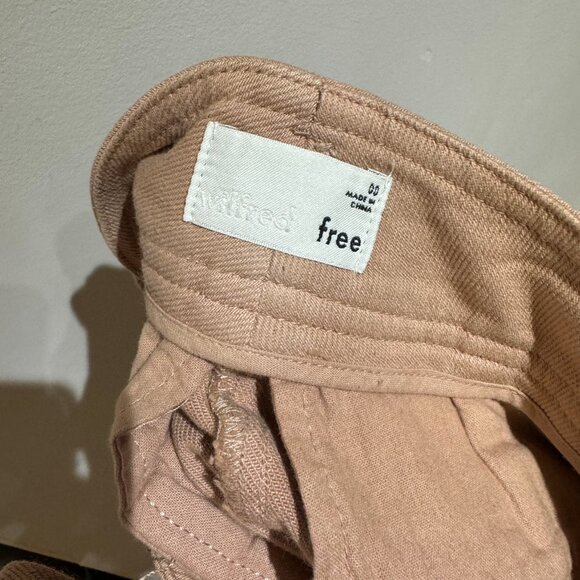 Aritzia Wilfred Tie-Front Cropped Pants - Picture 3 of 5